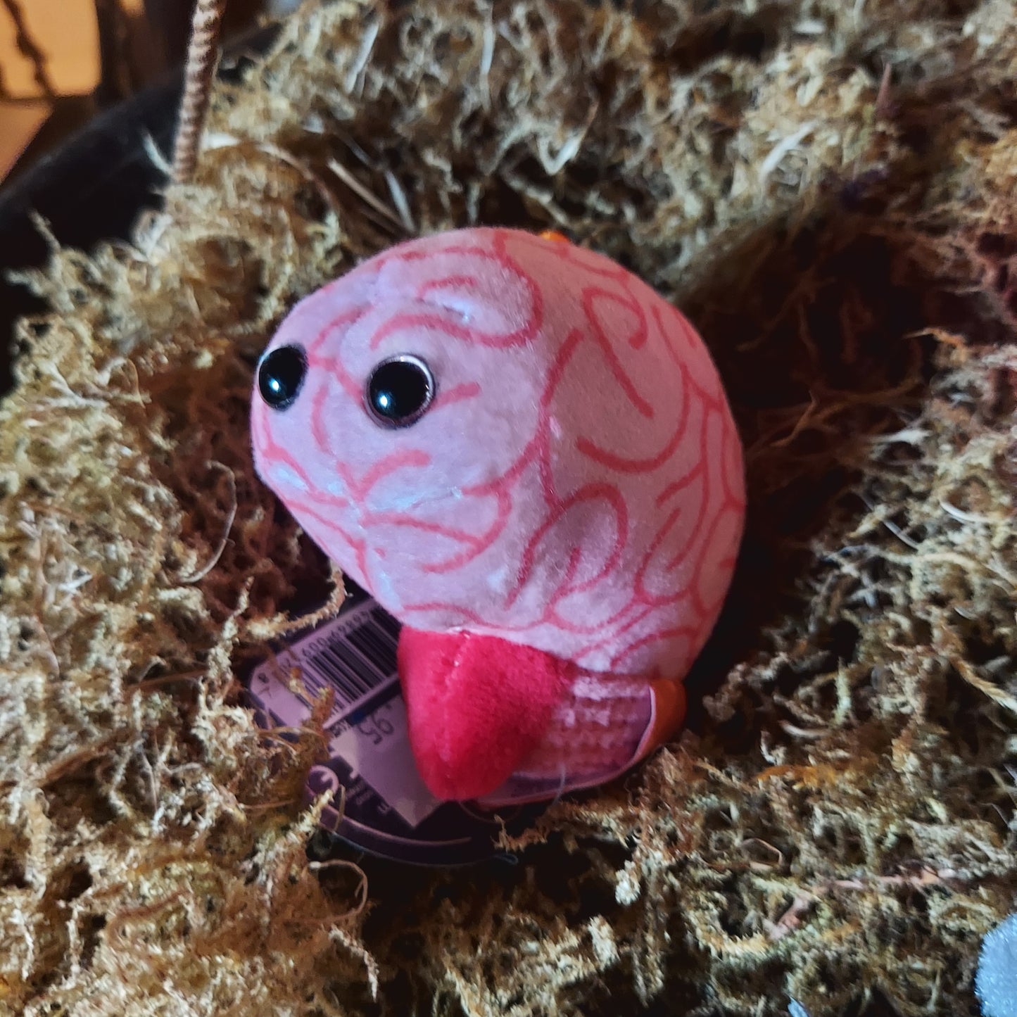 Giant microbes Brain keychain