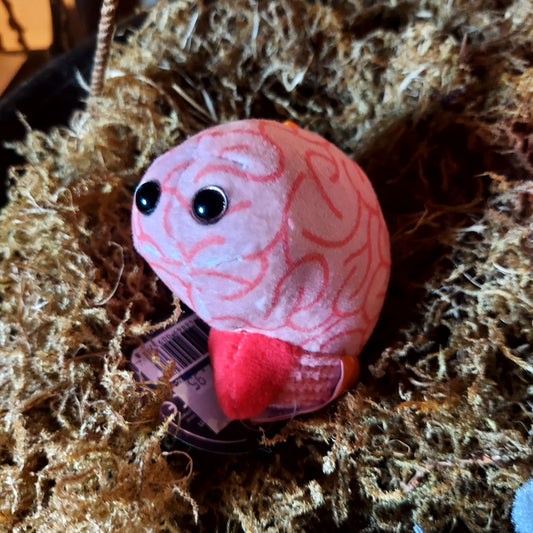 Giant microbes Brain keychain