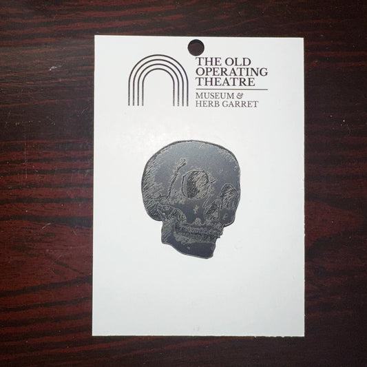 Skull Brooch (Silver)