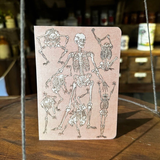 Study of Skeletons Front (1881) Greeting Card