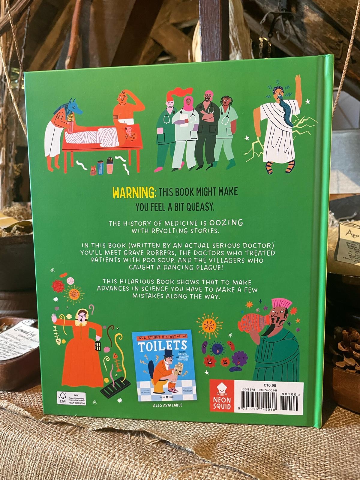 A Sick History of Medicine by Jelena Poleksic (Illustrated by Ella Kasperowicz)