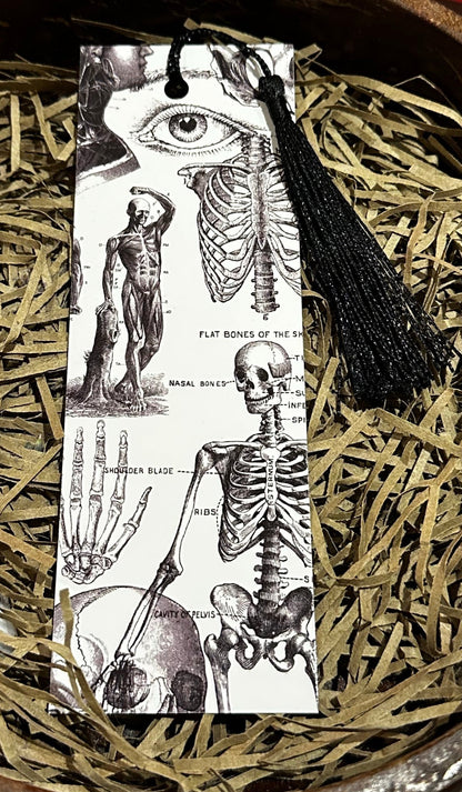 Vintage illustrations bookmark