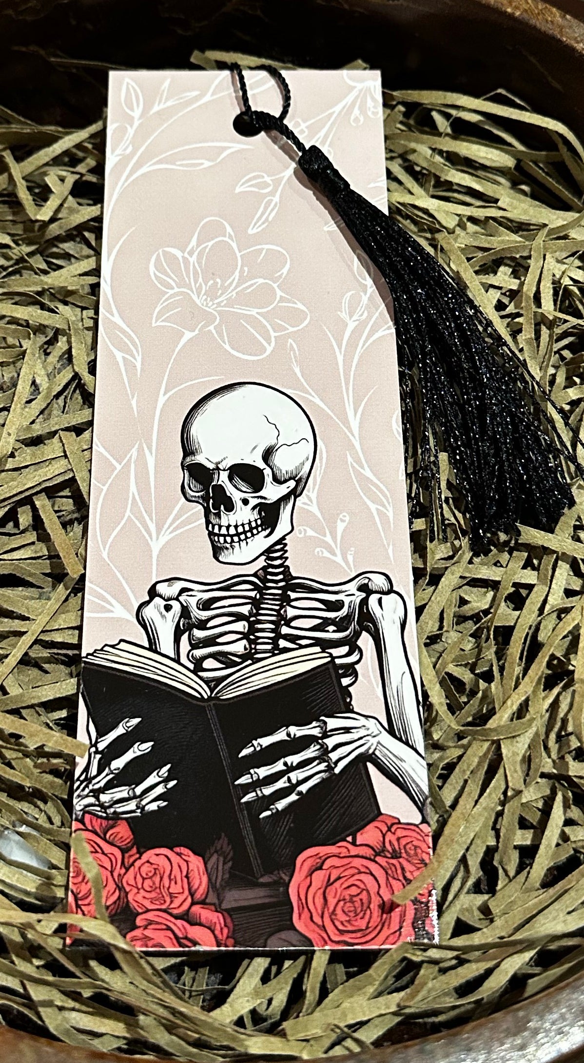 Vintage illustrations bookmark