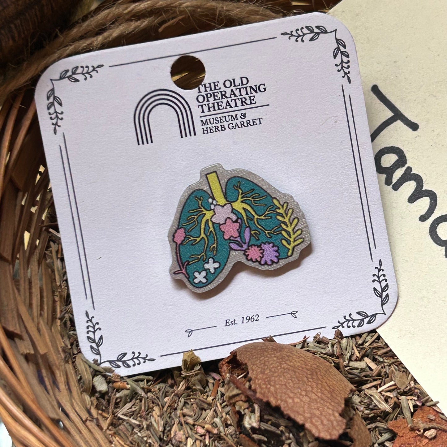 Old Op Eco-Metal Pin Badge