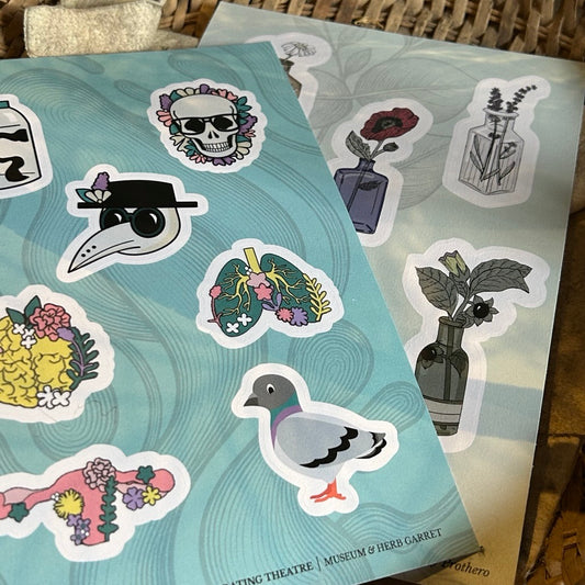 Exclusive Old Operating Theatre Sticker Sheets