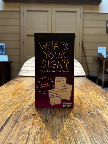 What's Your Sign?: The Horoscope game