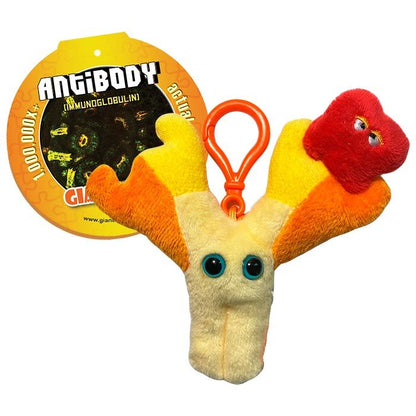 Giant Microbes: Antibody Keyring