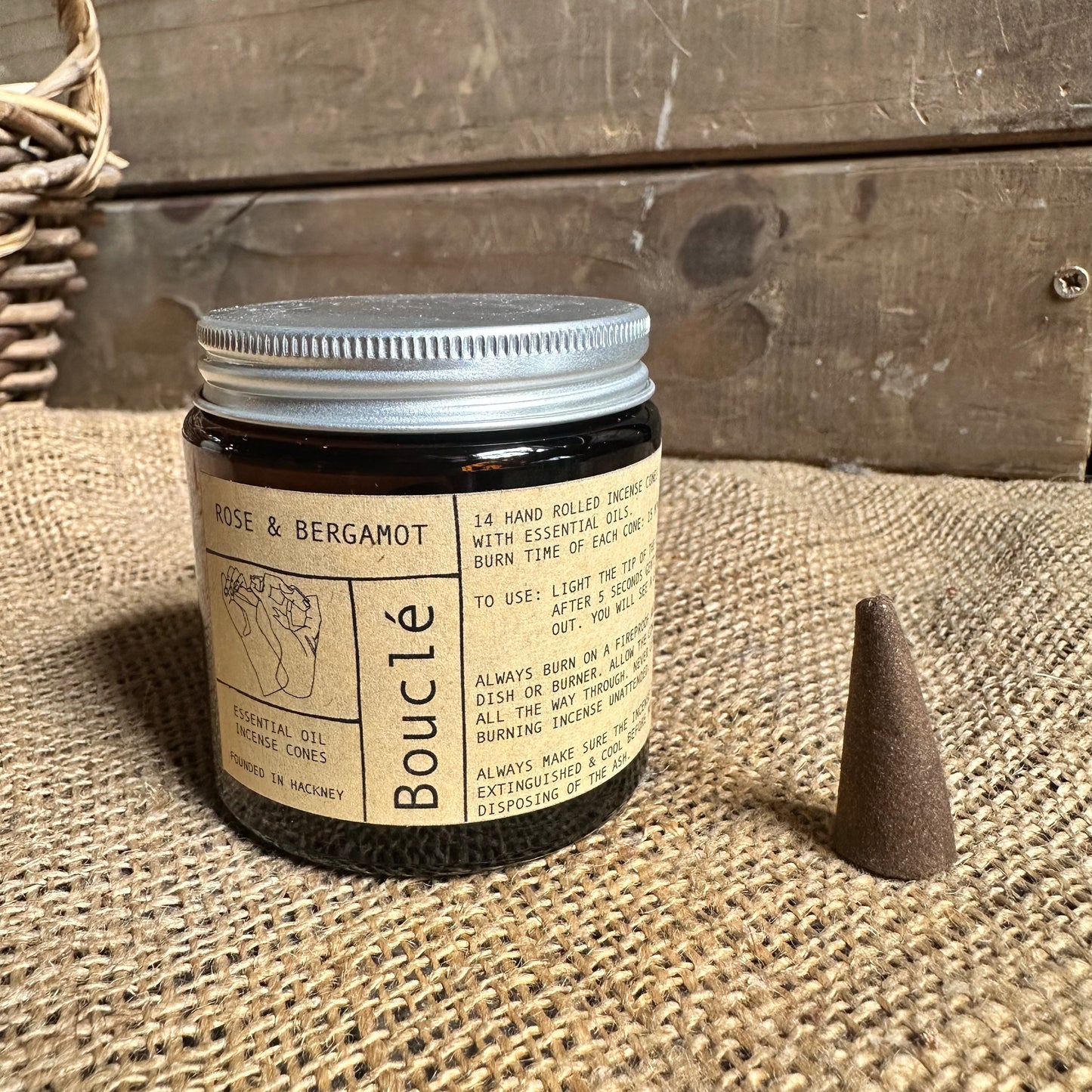 Bouclé Incense Cones